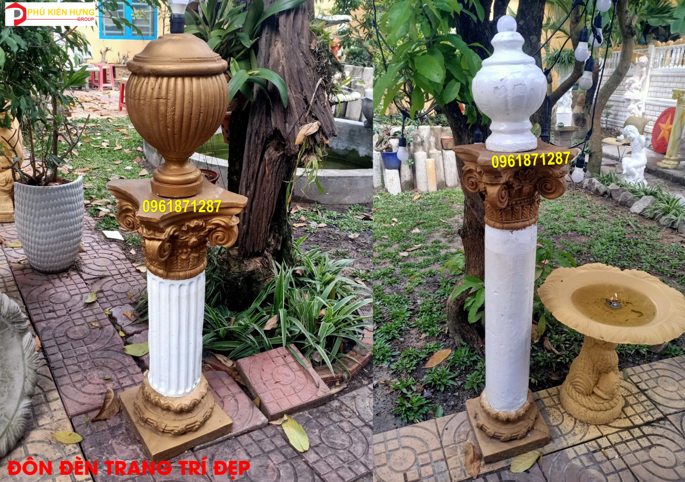ĐÔN ĐÈN TRANG TRÍ CỔ ĐIỂN
