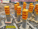 Mốc Cảnh Báo Cáp Ngầm 220KV Bằng Bê Tông Cốt Thép Giá Xưởng